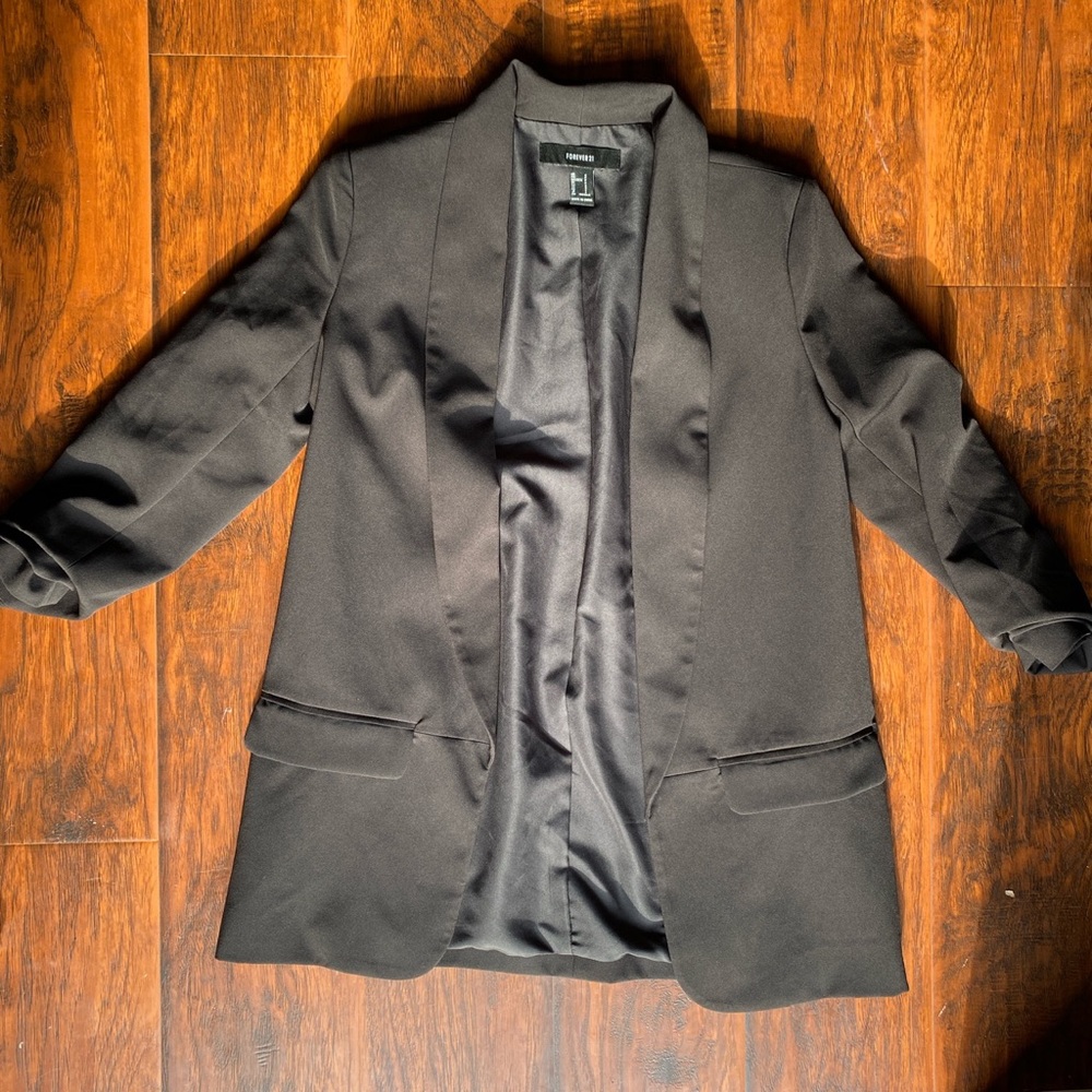 black blazer